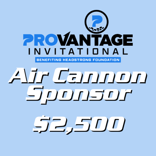 ProVantage Invitational Air Cannon Sponsorship