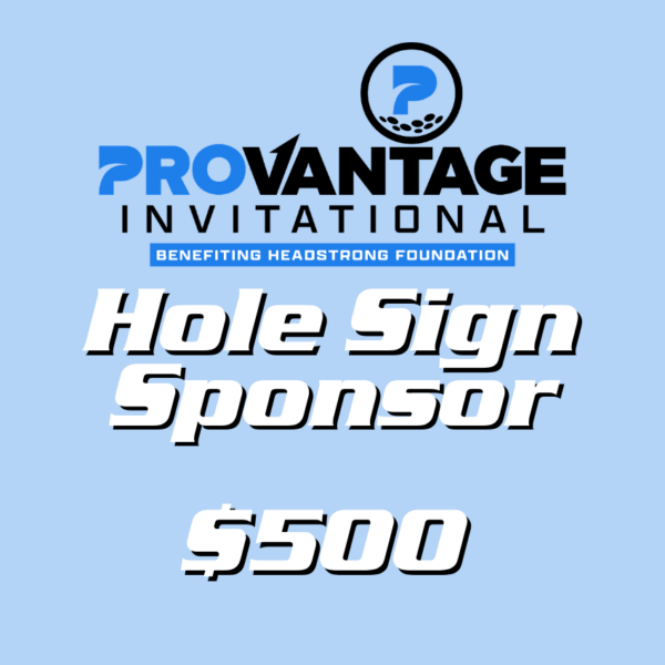 ProVantage Invitational Hole Sign Sponsor